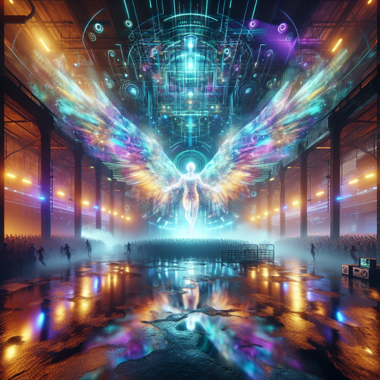 "Hidden Axis Drops Explosive Debut 'Fallen Angel' on Neon Owl's Fresh Label"