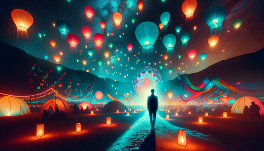 Las Vegas RISE Festival: World’s Largest Sky Lantern Release