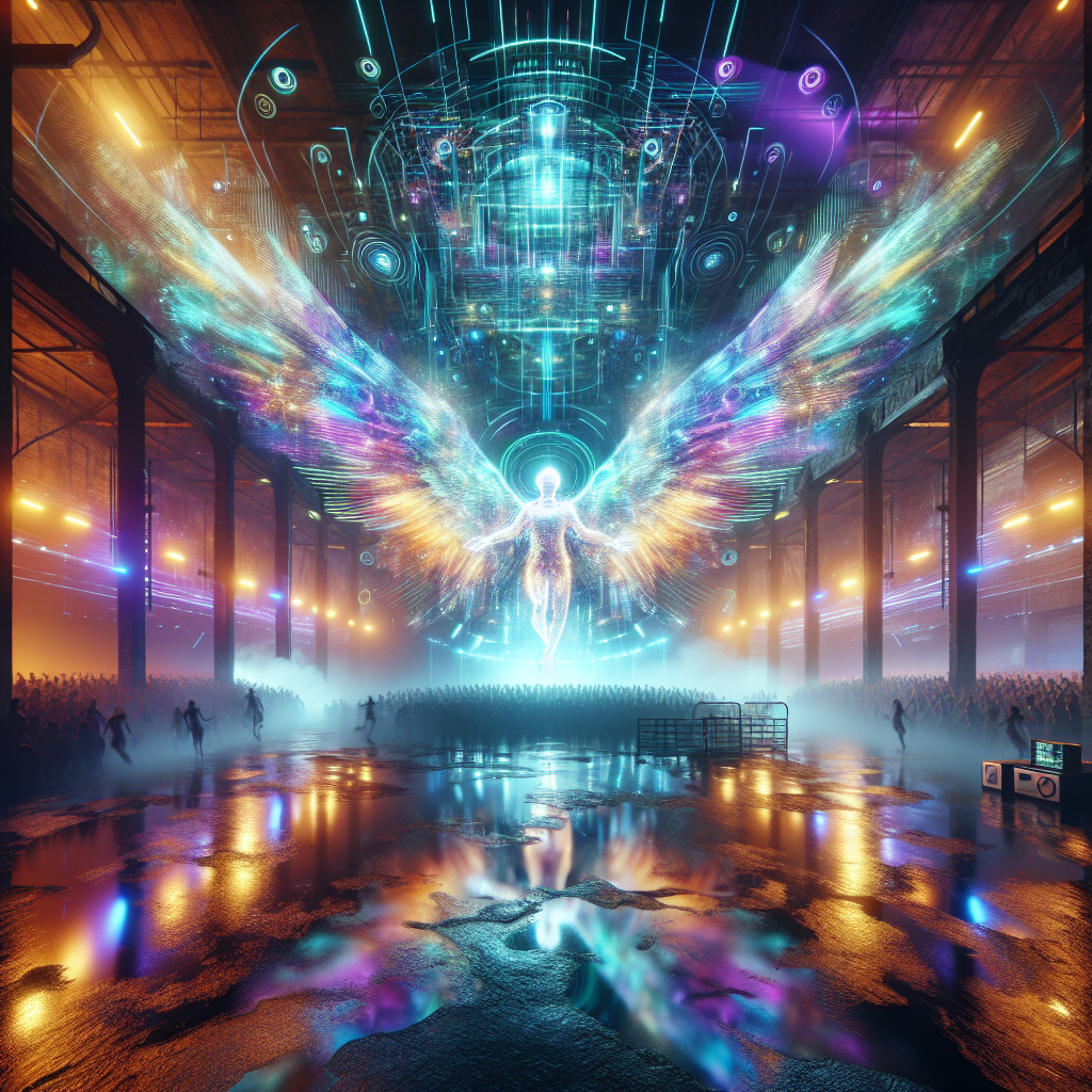 "Hidden Axis Drops Explosive Debut 'Fallen Angel' on Neon Owl's Fresh Label"