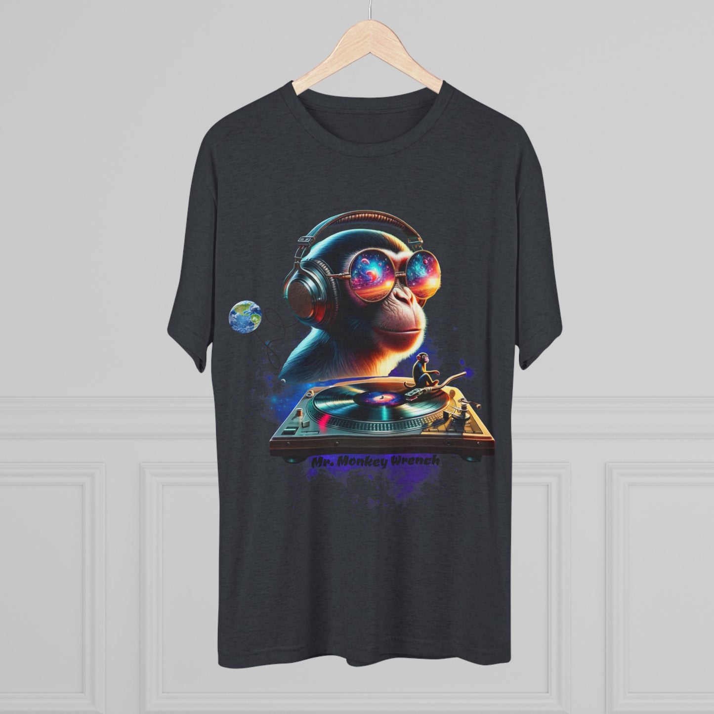 Cosmic DJ Monkey T-Shirt
