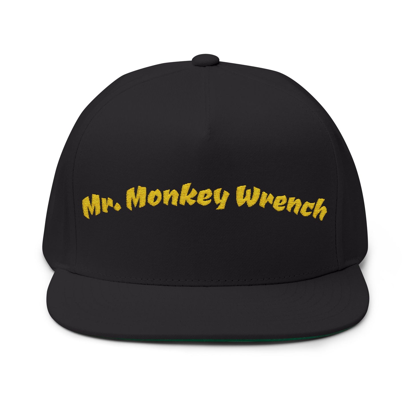Mr. Monkey Wrench Embroidered Snapback Hat