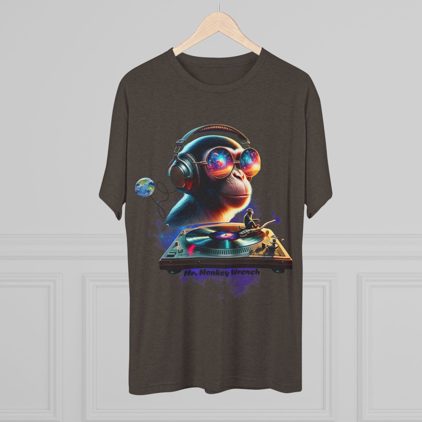 Cosmic DJ Monkey T-Shirt