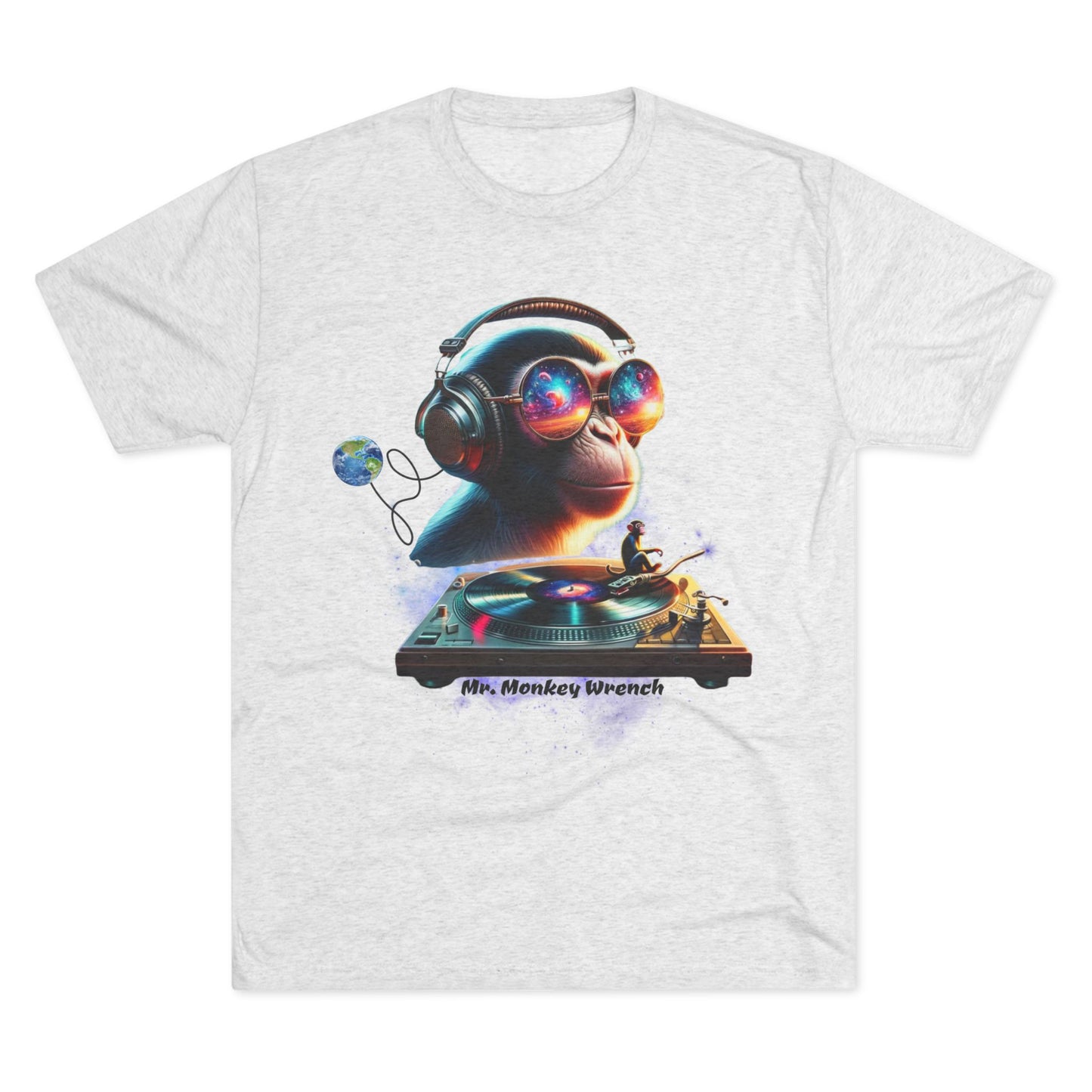 Cosmic DJ Monkey T-Shirt