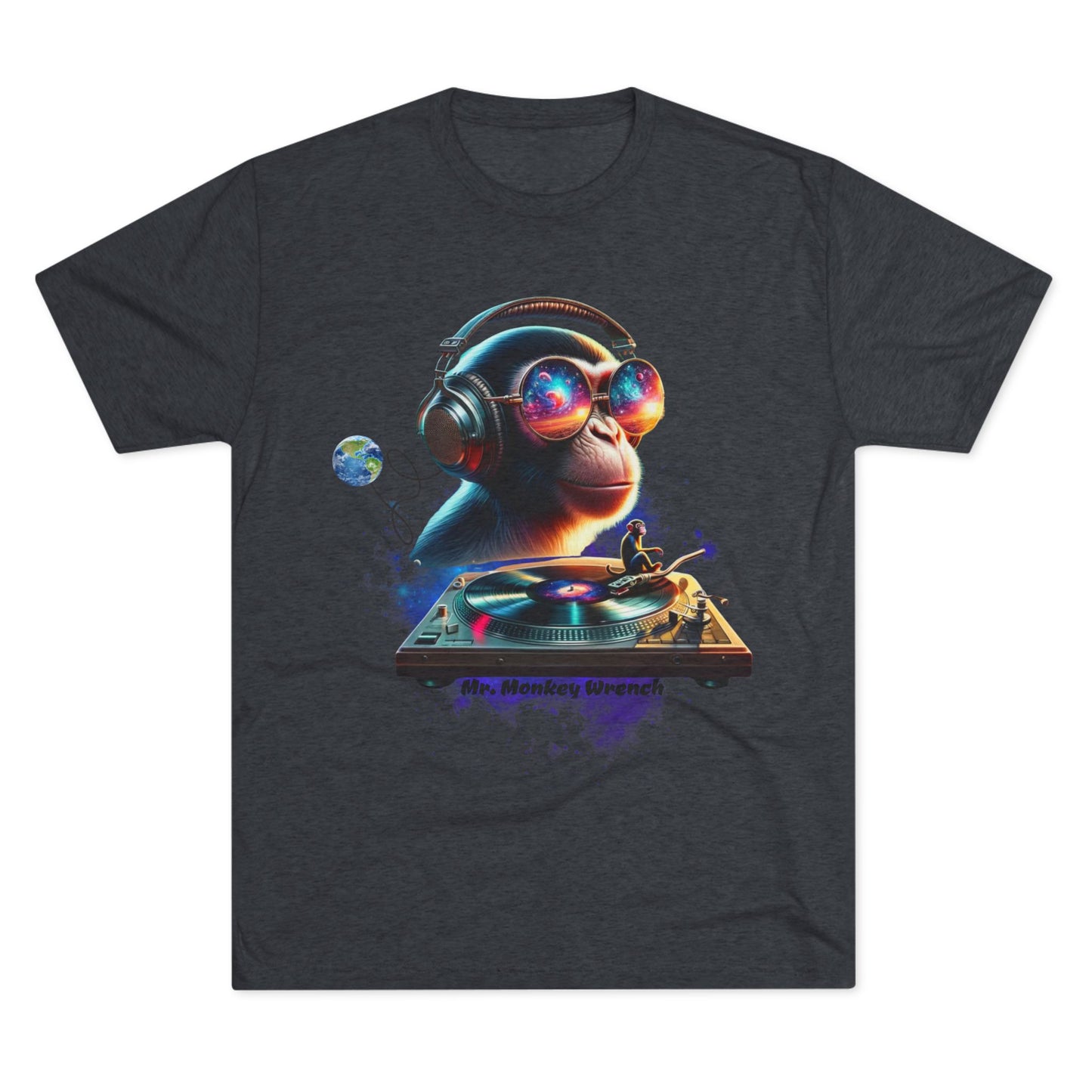 Cosmic DJ Monkey T-Shirt