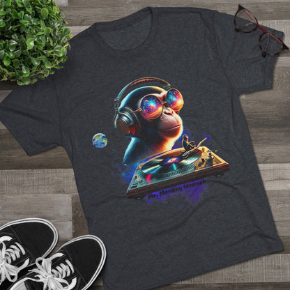 Cosmic DJ Monkey T-Shirt