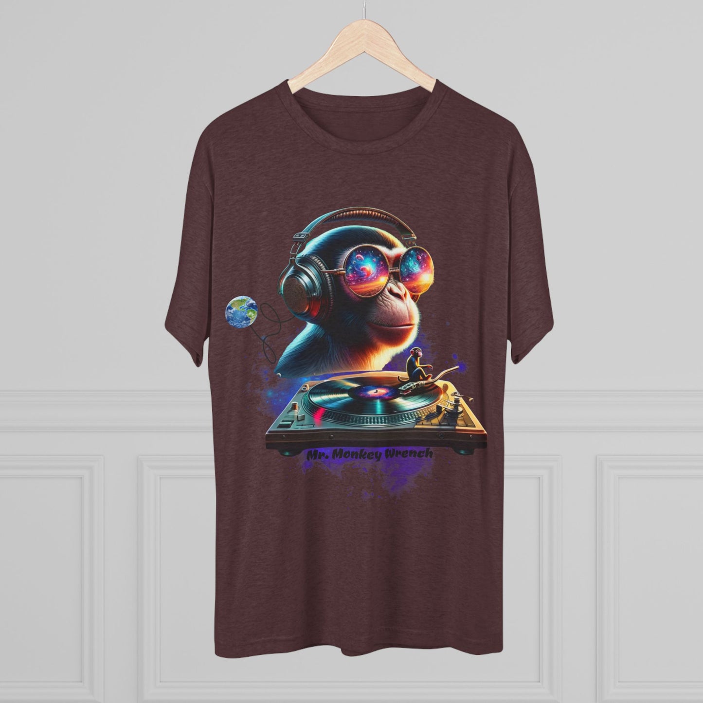 Cosmic DJ Monkey T-Shirt