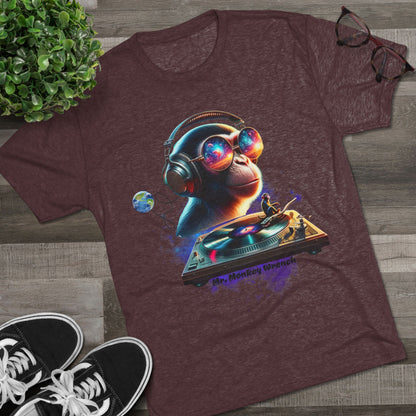 Cosmic DJ Monkey T-Shirt