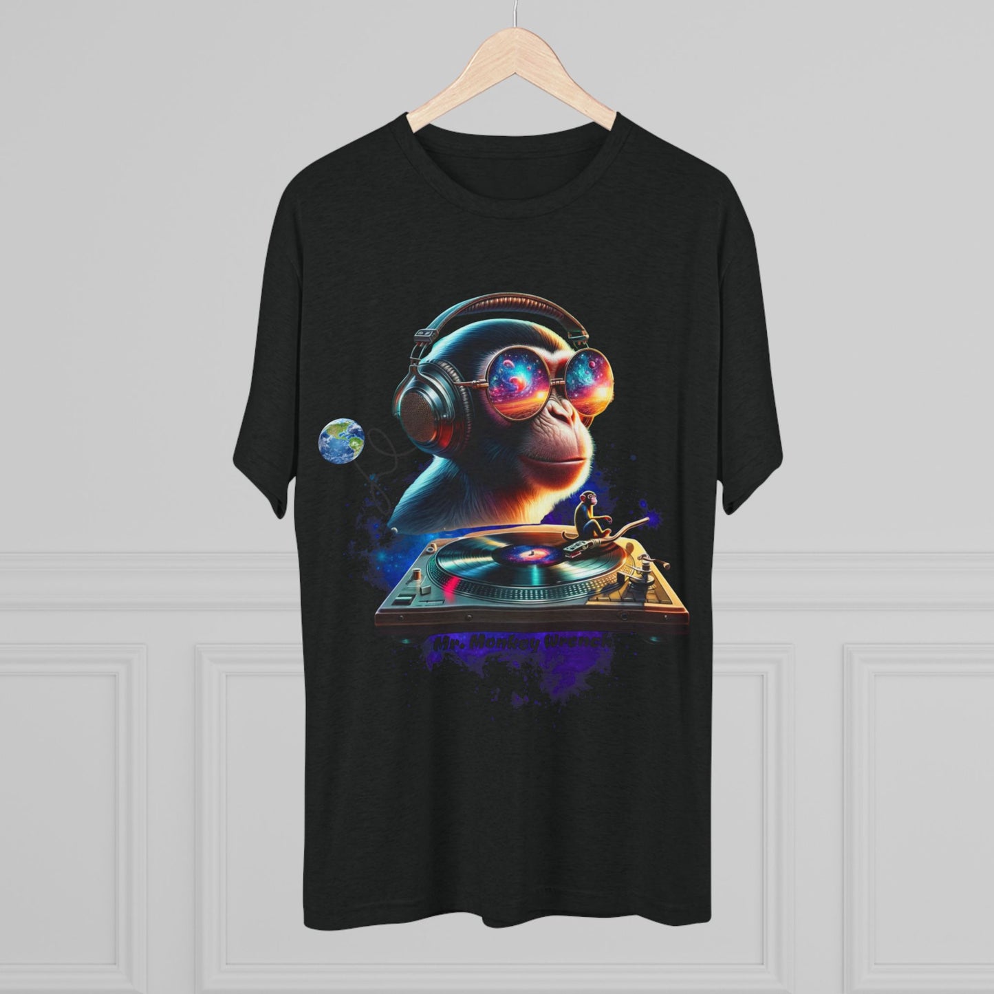 Cosmic DJ Monkey T-Shirt