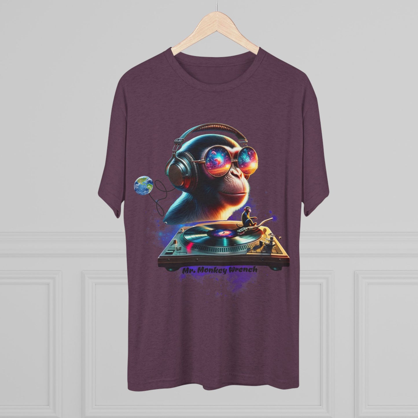 Cosmic DJ Monkey T-Shirt