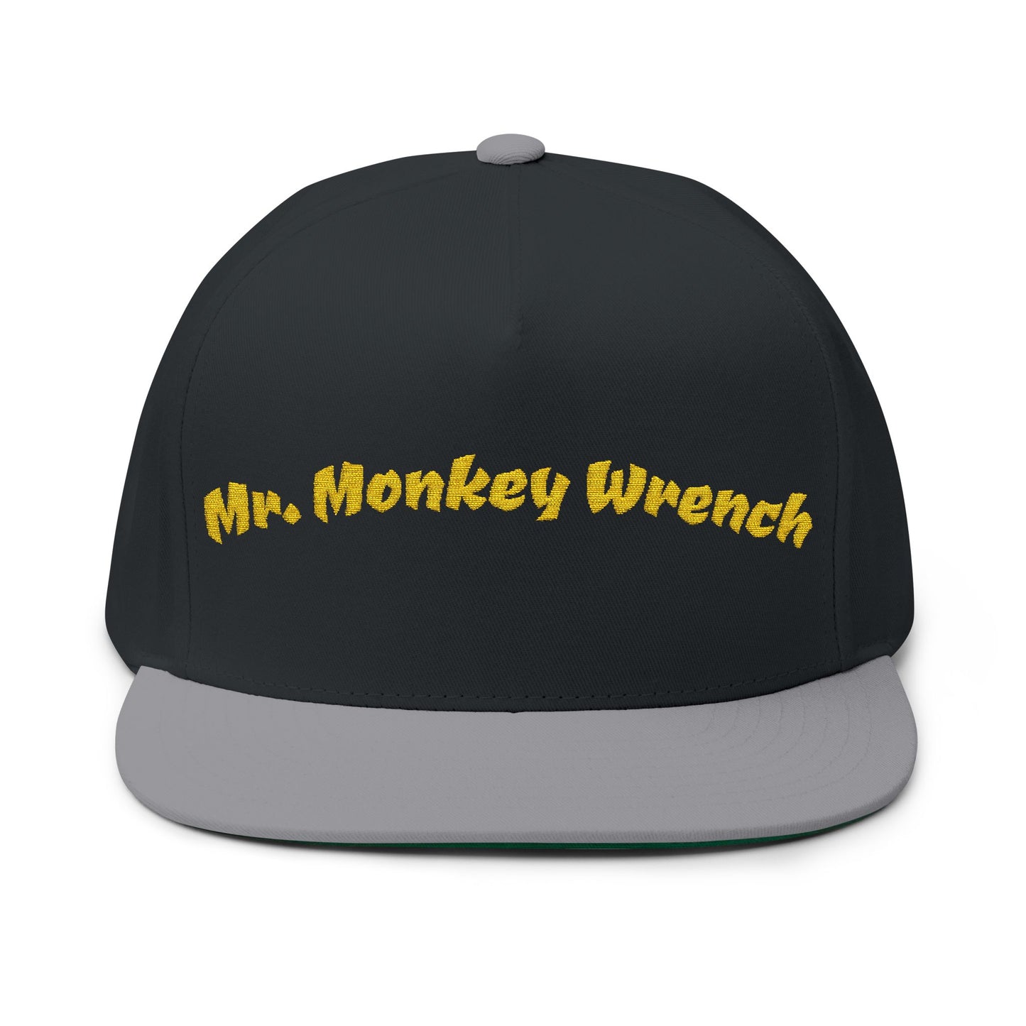 Mr. Monkey Wrench Embroidered Snapback Hat