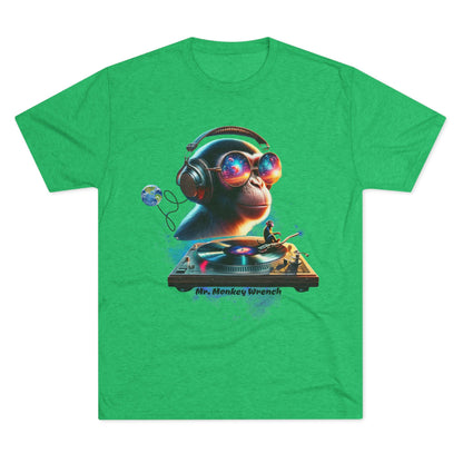 Cosmic DJ Monkey T-Shirt