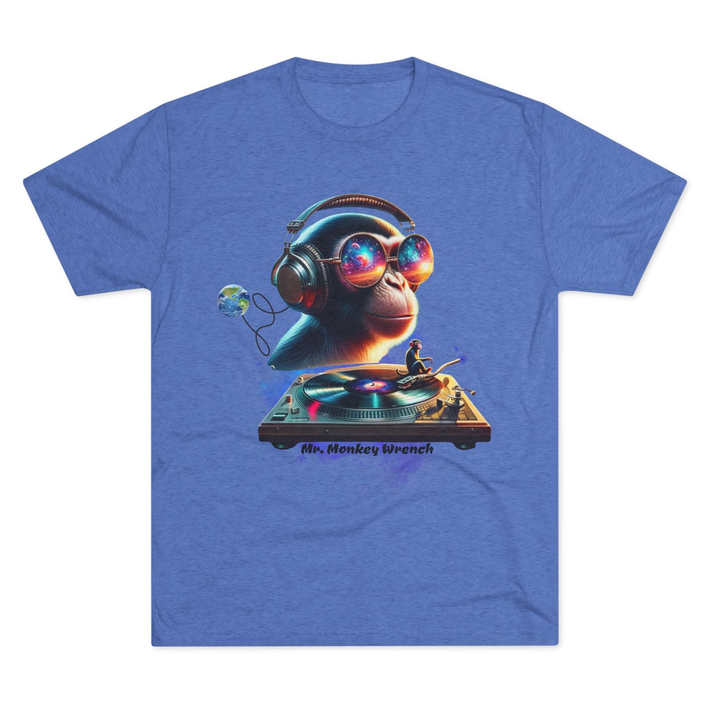 Cosmic DJ Monkey T-Shirt