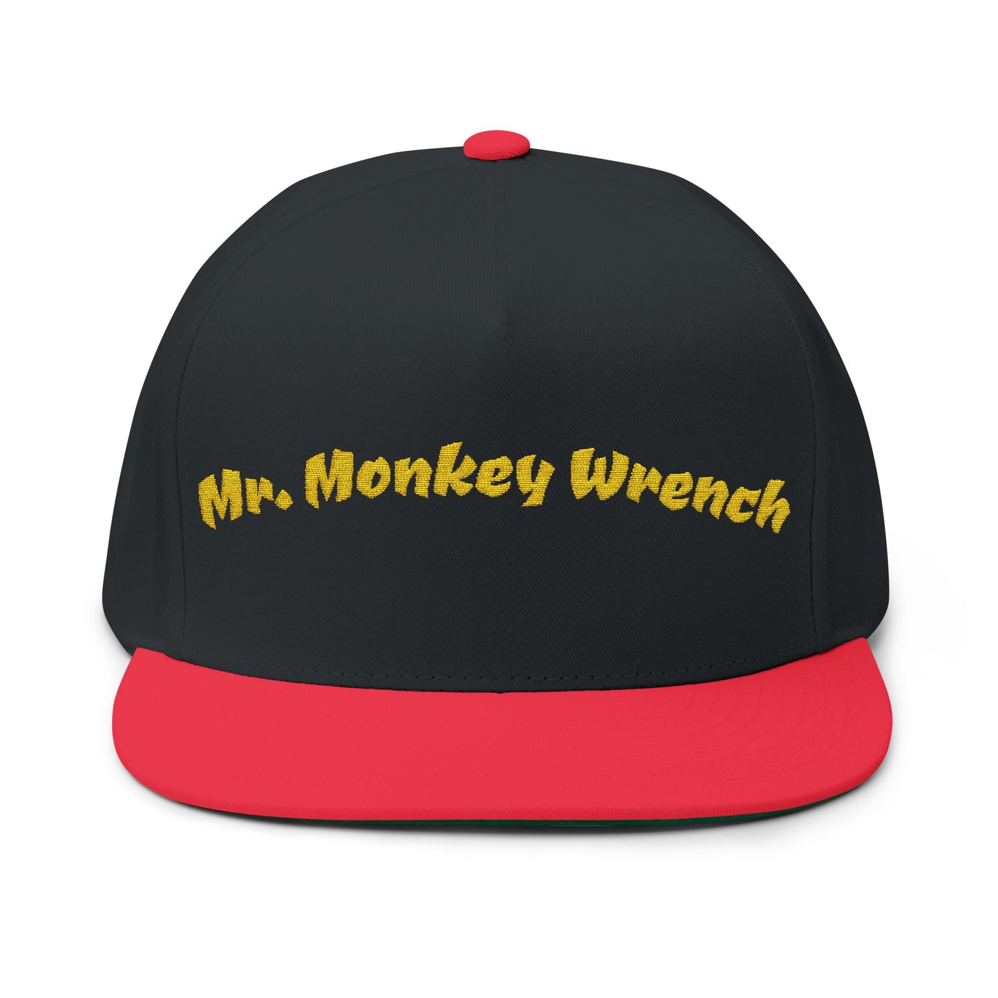 Mr. Monkey Wrench Embroidered Snapback Hat