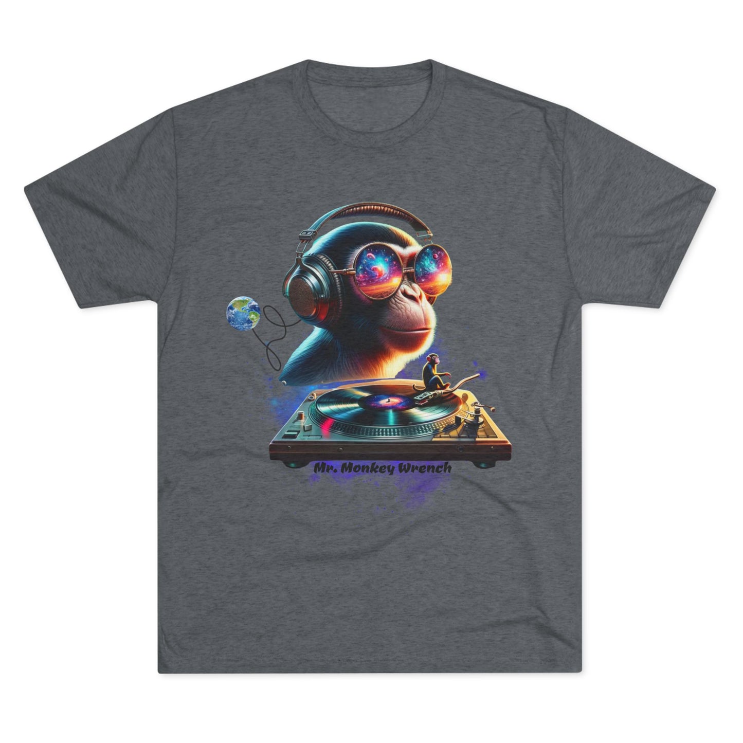 Cosmic DJ Monkey T-Shirt