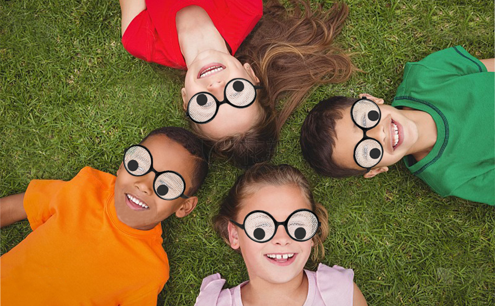 Googly Eye Glasses – Funny Rave, Festival, Costume & Party Accessory